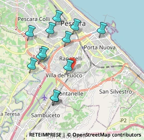 Mappa Via Lago Sant'Angelo, 65129 Pescara PE, Italia (2.065)