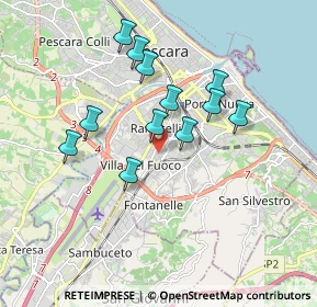 Mappa Via Lago Sant'Angelo, 65129 Pescara PE, Italia (1.635)