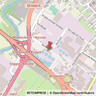 Mappa Via Fiora, 65128 Pescara, Pescara (Abruzzo)