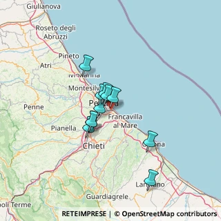 Mappa Via Terra Vergine, 65129 Pescara PE, Italia (9.99636)