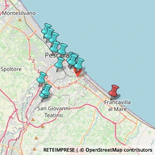 Mappa Via Terra Vergine, 65129 Pescara PE, Italia (3.58)