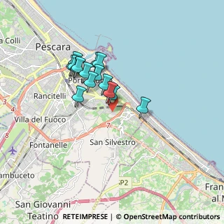 Mappa Via Terra Vergine, 65129 Pescara PE, Italia (1.47667)