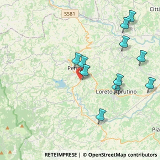 Mappa Via Nazareno Fonticoli, 65017 Penne PE, Italia (4.72727)