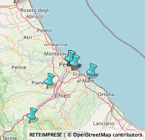 Mappa Via della Fornace Bizzarri, 65129 Pescara PE, Italia (33.70182)