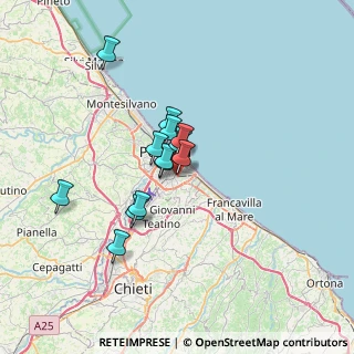 Mappa Via della Fornace Bizzarri, 65129 Pescara PE, Italia (5.22077)