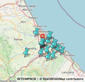 Mappa 65010 Spoltore PE, Italia (10.31063)