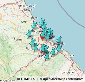 Mappa 65010 Spoltore PE, Italia (9.084)