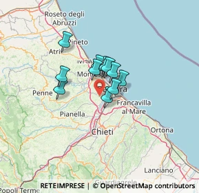 Mappa 65010 Spoltore PE, Italia (8.22909)