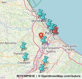 Mappa 65010 Spoltore PE, Italia (7.255)