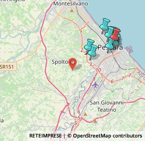 Mappa 65010 Spoltore PE, Italia (4.58545)
