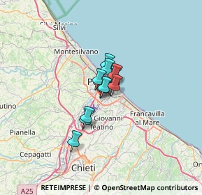Mappa Via Tiburtina Valeria, 65100 Pescara PE, Italia (3.33364)
