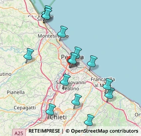 Mappa Via Tiburtina Valeria, 65100 Pescara PE, Italia (8.26533)