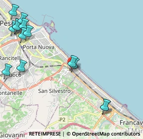 Mappa Via Italo de Sanctis, 65129 Pescara PE, Italia (3.07143)