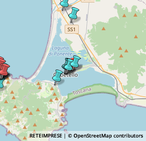 Mappa Via Gioacchino Rossini, 58015 Orbetello GR, Italia (5.576)