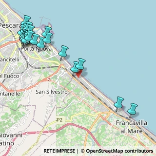 Mappa Via Tirino, 66023 Francavilla al Mare CH, Italia (3.0785)