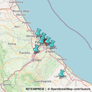 Mappa Via Tirino, 66023 Francavilla al Mare CH, Italia (18.77091)
