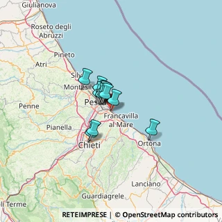 Mappa Via Tirino, 66023 Francavilla al Mare CH, Italia (6.83846)