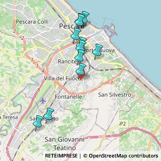 Mappa Strada Vecchia Fontanelle, 65129 Pescara PE, Italia (2.08636)