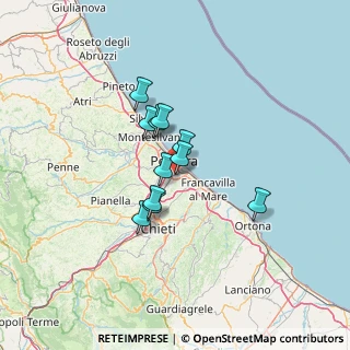 Mappa Via Musone, 65129 Pescara PE, Italia (9.47727)