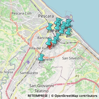 Mappa Via Musone, 65129 Pescara PE, Italia (1.58538)