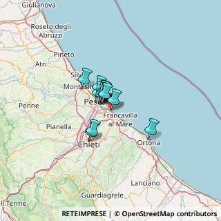 Mappa Via Saline, 66023 Francavilla al Mare CH, Italia (6.79231)