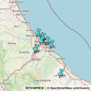 Mappa Via Saline, 66023 Francavilla al Mare CH, Italia (18.76182)