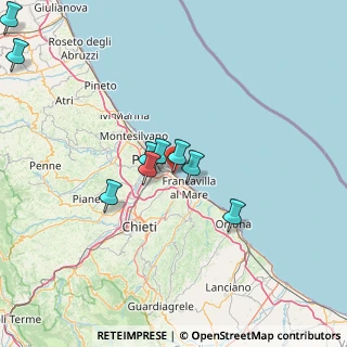 Mappa Via Saline, 66023 Francavilla al Mare CH, Italia (29.82733)