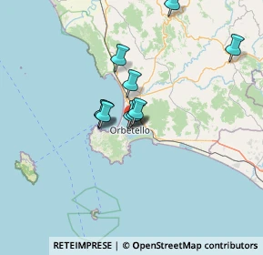 Mappa Via de Santis, 58015 Orbetello GR, Italia (23.615)