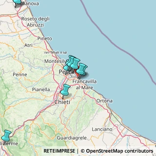 Mappa Via Riccio, 66023 Francavilla al Mare CH, Italia (19.76091)