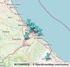 Mappa V.le Alcione, 66023 Francavilla al Mare CH, Italia (18.83091)