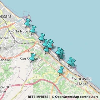 Mappa Via Riccio, 66023 Francavilla al Mare CH, Italia (1.432)