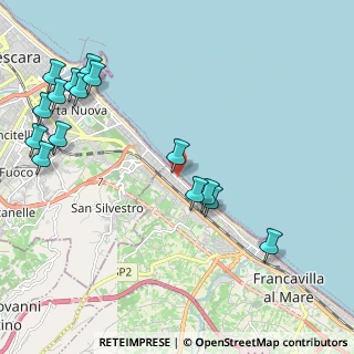 Mappa Via Riccio, 66023 Francavilla al Mare CH, Italia (2.74267)