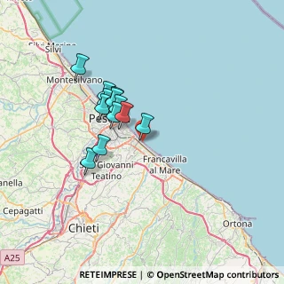 Mappa Via Riccio, 66023 Francavilla al Mare CH, Italia (5.6275)