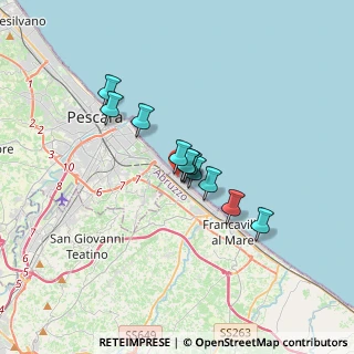 Mappa Via Riccio, 66023 Francavilla al Mare CH, Italia (2.30909)