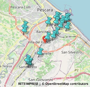 Mappa Via Aldo Moro, 65129 Pescara PE, Italia (1.93111)