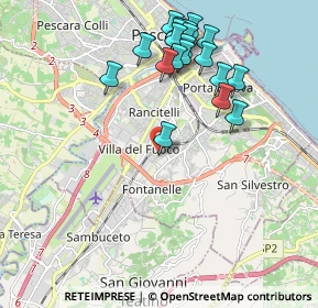 Mappa Via Aldo Moro, 65129 Pescara PE, Italia (2.191)