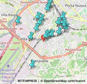 Mappa Via Aldo Moro, 65129 Pescara PE, Italia (0.951)