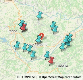Mappa Contrada Fontemaggio, 65014 Loreto Aprutino PE, Italia (4.022)