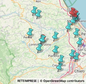 Mappa Contrada Fontemaggio, 65014 Loreto Aprutino PE, Italia (9.848)