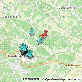 Mappa Contrada Fontemaggio, 65014 Loreto Aprutino PE, Italia (1.13462)