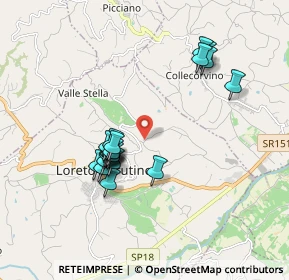 Mappa Contrada Fontemaggio, 65014 Loreto Aprutino PE, Italia (1.718)