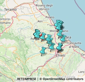 Mappa Contrada Fontemaggio, 65014 Loreto Aprutino PE, Italia (10.7265)