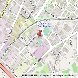 Mappa Via Aldo Moro, 21/5, 65129 Pescara, Pescara (Abruzzo)