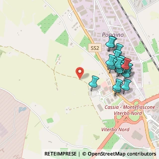 Mappa Strada San Lazzaro, 01100 Viterbo VT, Italia (0.547)