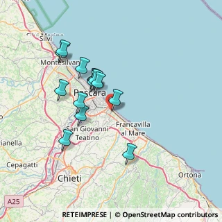Mappa Via S. Paolo, 65129 Pescara PE, Italia (6.60714)