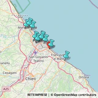 Mappa Via S. Paolo, 65129 Pescara PE, Italia (6.12909)