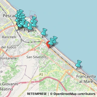 Mappa Via S. Paolo, 65129 Pescara PE, Italia (2.8445)