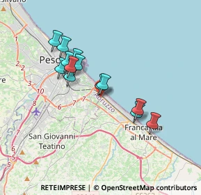 Mappa Via San Paolo, 65129 Pescara PE, Italia (3.16077)