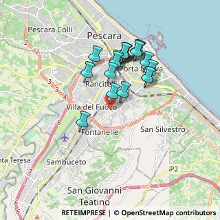 Mappa Via San Marco, 65129 Pescara PE, Italia (1.6695)