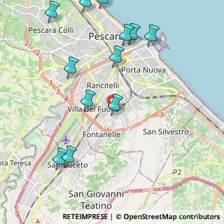 Mappa Via San Marco, 65129 Pescara PE, Italia (2.7125)